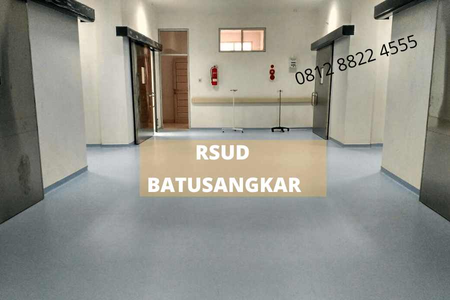 PEMASANGAN VINYL RSUD BATUSANGKAR